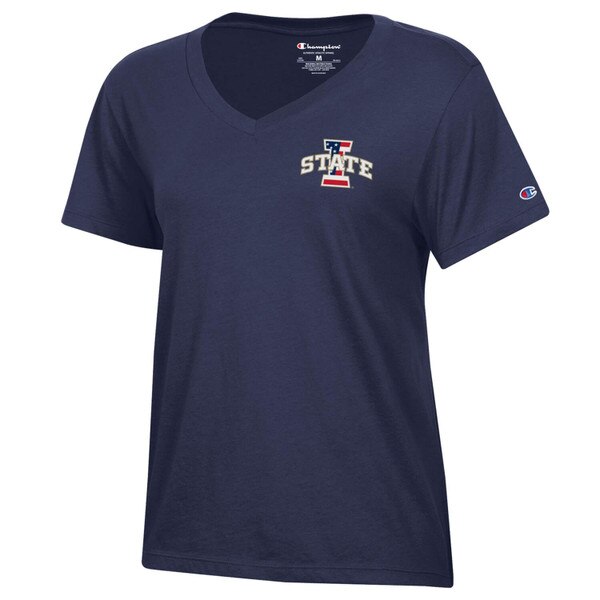 Champion Women's Patriotic I-State Short Sleeve T-Shirt